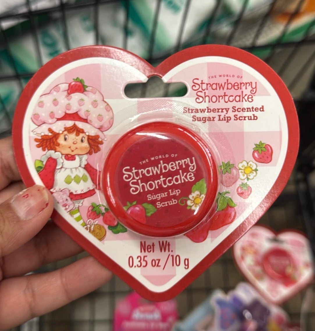 Strawberry shortcake sugar lip scrub