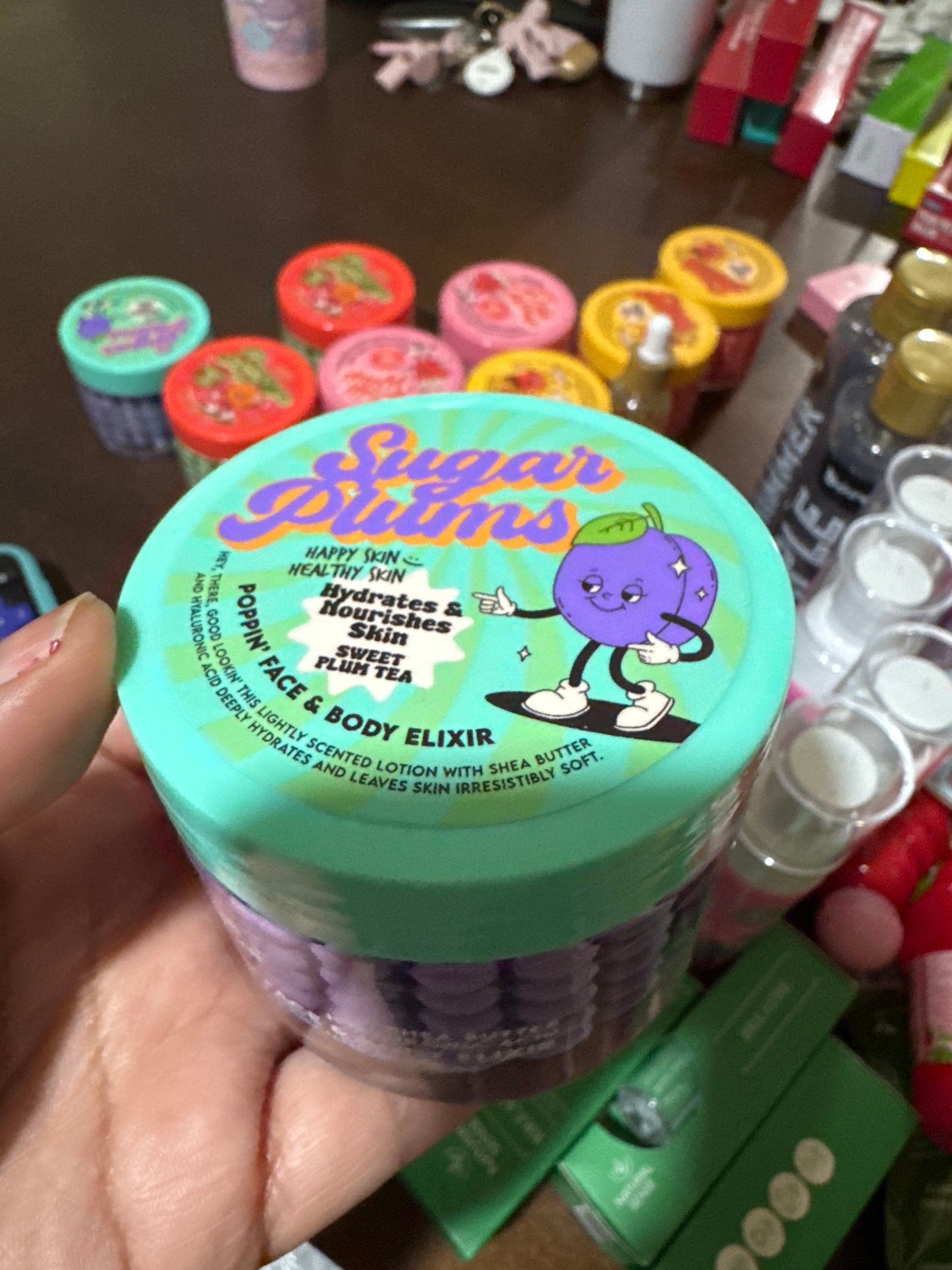 Happy skin Healty skin Sugar Pluns