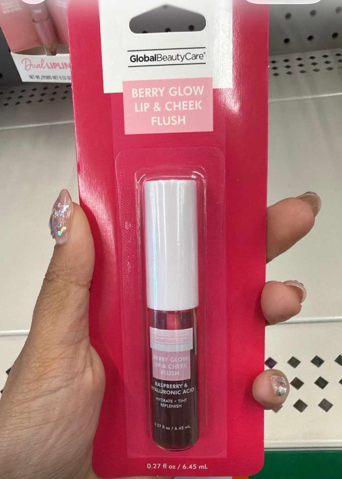 Global Beauty Care Berry Glow Lip & Cheek flush