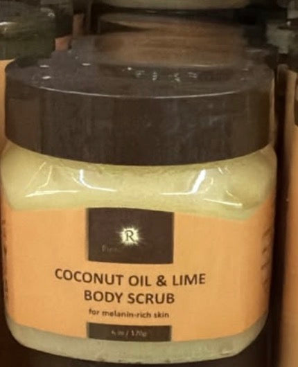 Coconut oil & lime Body Scrub