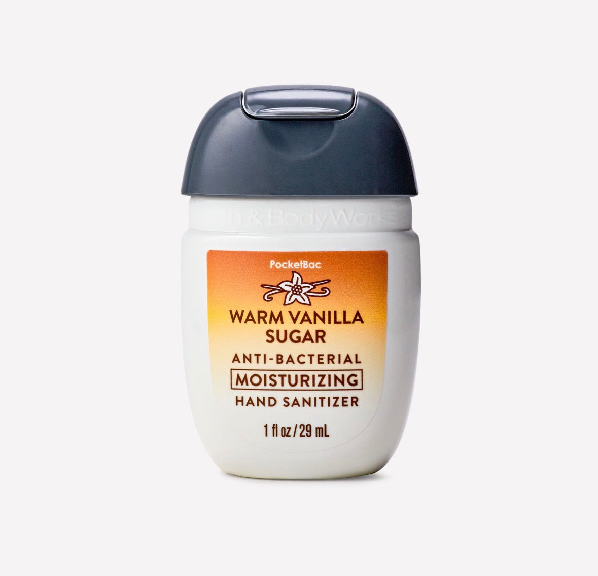 Bath & Body Works Warm Vanilla Sugar Moisturizing PocketBac – Gel Antibacterial Hidratante 29 mL 🤍🍦
