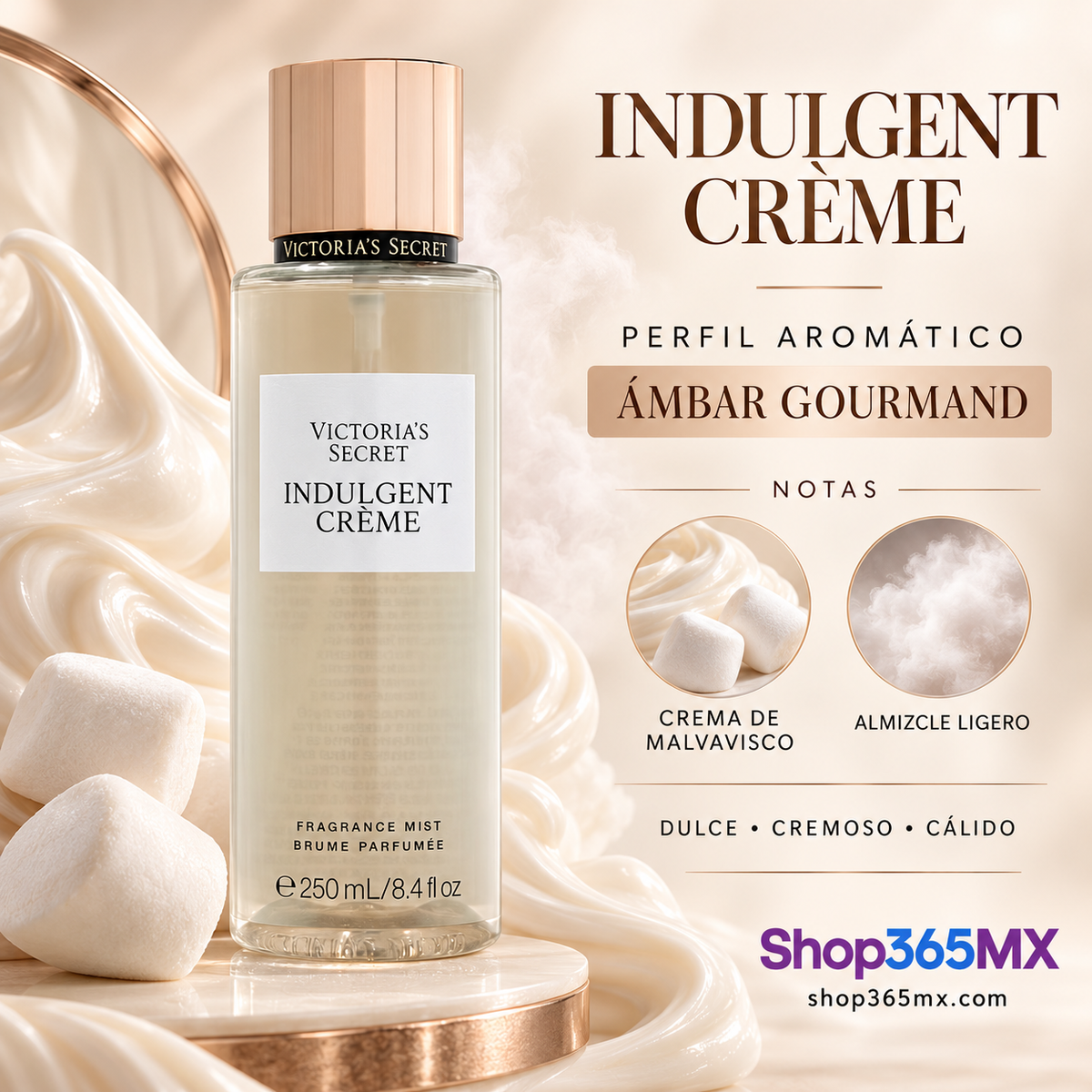 Indulgent Crème Victoria’s Secret Fragrance Mist 250 ml