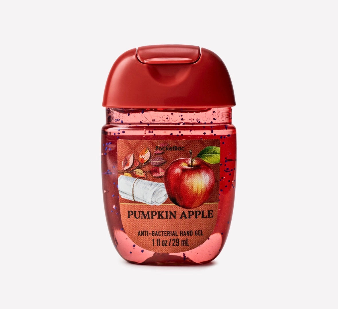 Gel Antibacterial Pumpkin Apple PocketBac Bath & Body Works 29 ml
