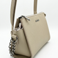 STEVE MADDEN BLEXI TOP ZIP CROSSBODY TAUPE