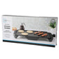 Mainstays Plancha negra de 20" apta para lavavajillas con control de temperatura ajustable