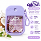 Wish Hand Sanitizer Coconut Cream & White Florals 35 ml con Funda Lila y Clip