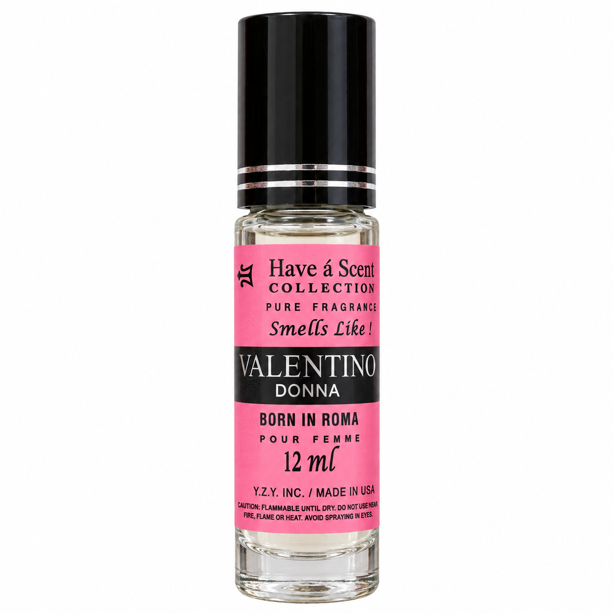 Perfume en aceite roll-on inspirado en Valentino Donna Born in Roma para mujer · 12 ml