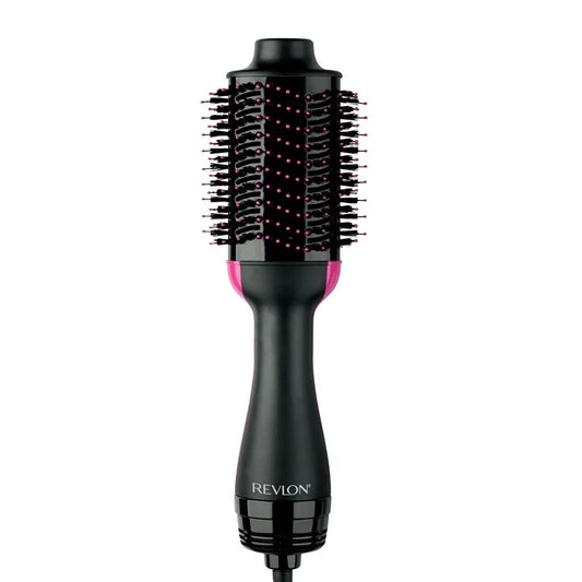 One-Step Revlon Secador de Pelo de Cerámica y Cepillo de Aire Caliente Voluminizador, Negro