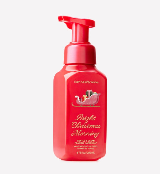 🎁 Bath & Body Works Bright Christmas Morning Jabón de Manos en Espuma 259 ml