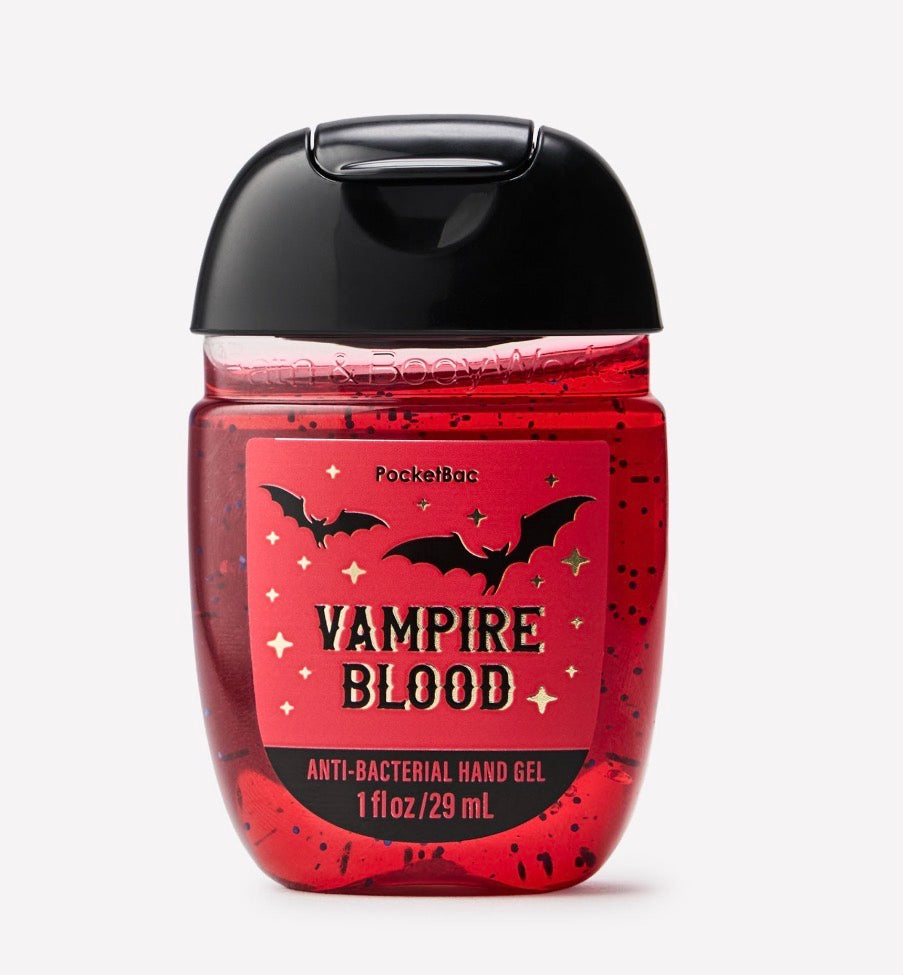 Gel Antibacterial Vampire Blood PocketBac Bath & Body Works 29 ml