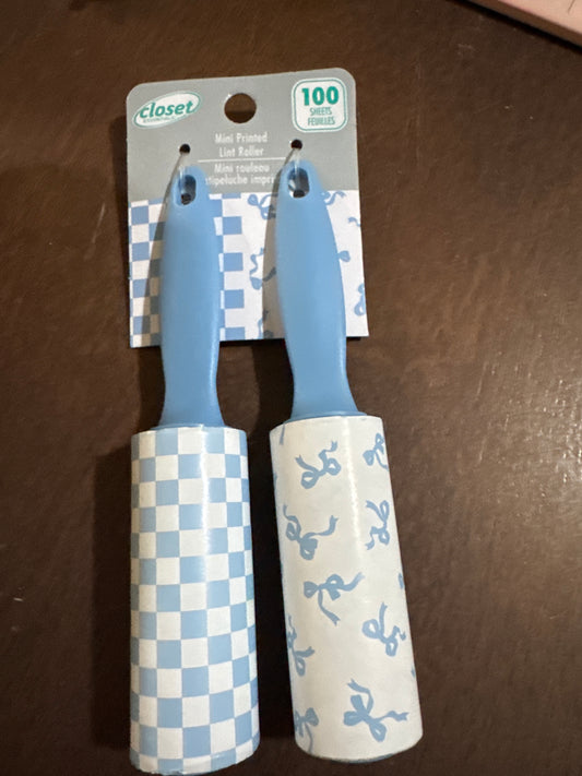 Closet Essentials 100 sheets Feuilles Mini Pribted Lint Roller