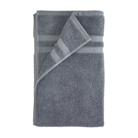 2 PZA Toalla de Baño Sólida 30" x 54" GRIS
