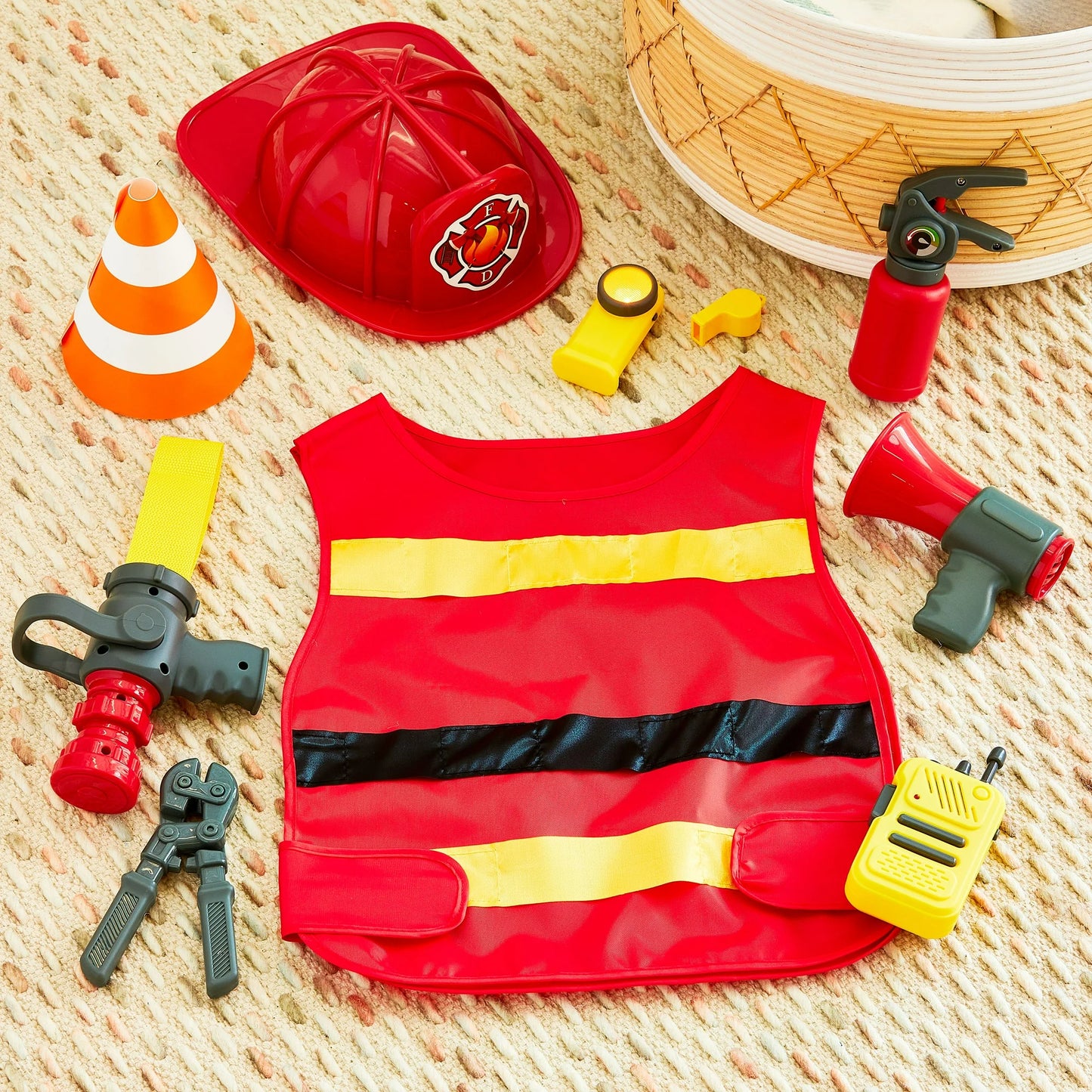 Kid Connection Set de Juego Bombero 10 Piezas