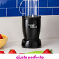 MagicBull3t Mini 14 oz Batidora personal compacta plateada/negra
