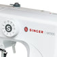 SINGER M1000 Mending Máquina de Coser Simple, Portátil, Ideal para Principiantes, 32 Aplicaciones de Puntadas para Mending y Costura Ligera