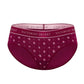 Victoria’s Secret Bikini Panty Vino con Estampado Floral y Cintura Logo