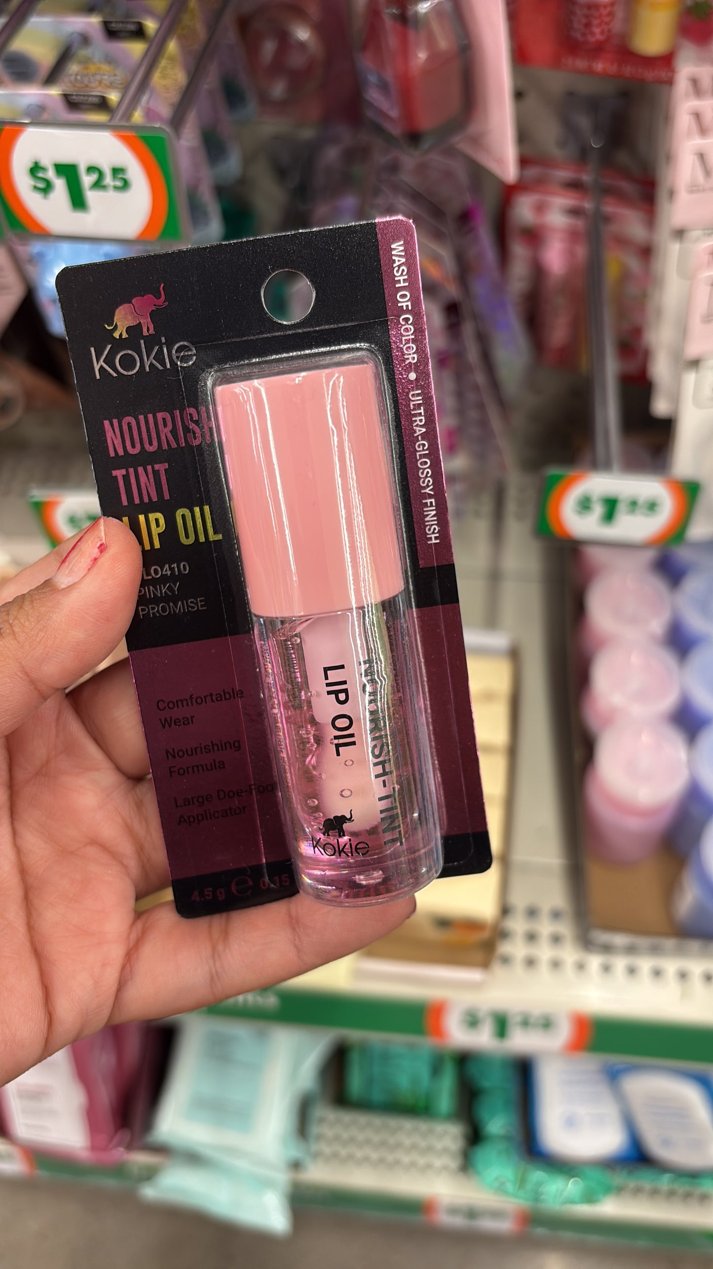 Kokie nourish tint lip oil