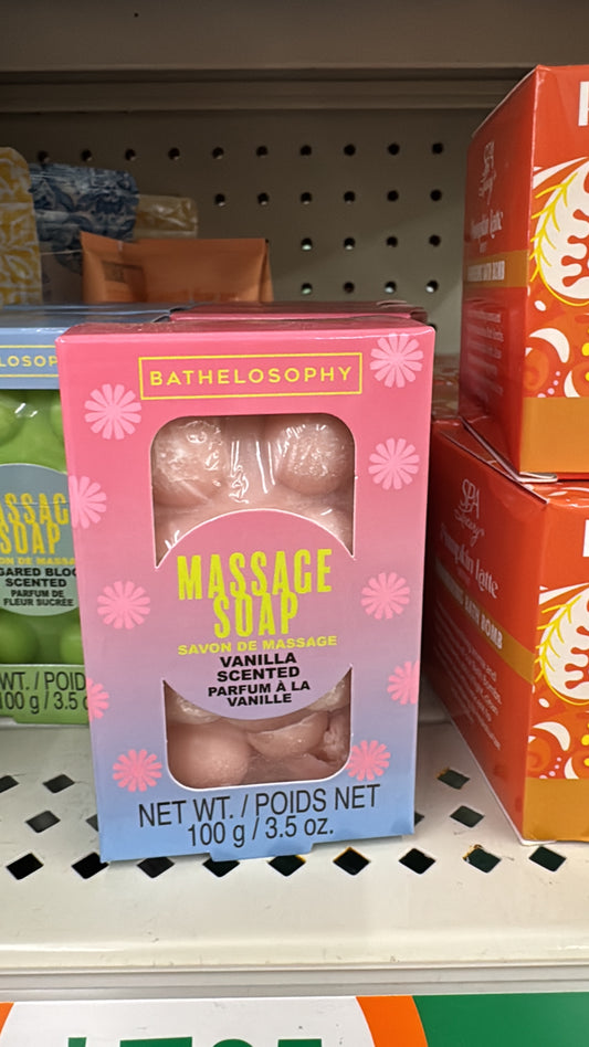 Massage soap vanilla