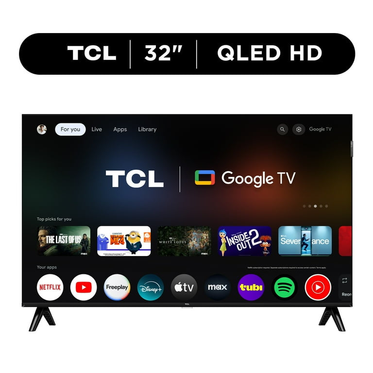 TCL 32" Serie Q21K (Nuevo 2025) 720P HD QLED Smart TV con Google TV – 32Q21K