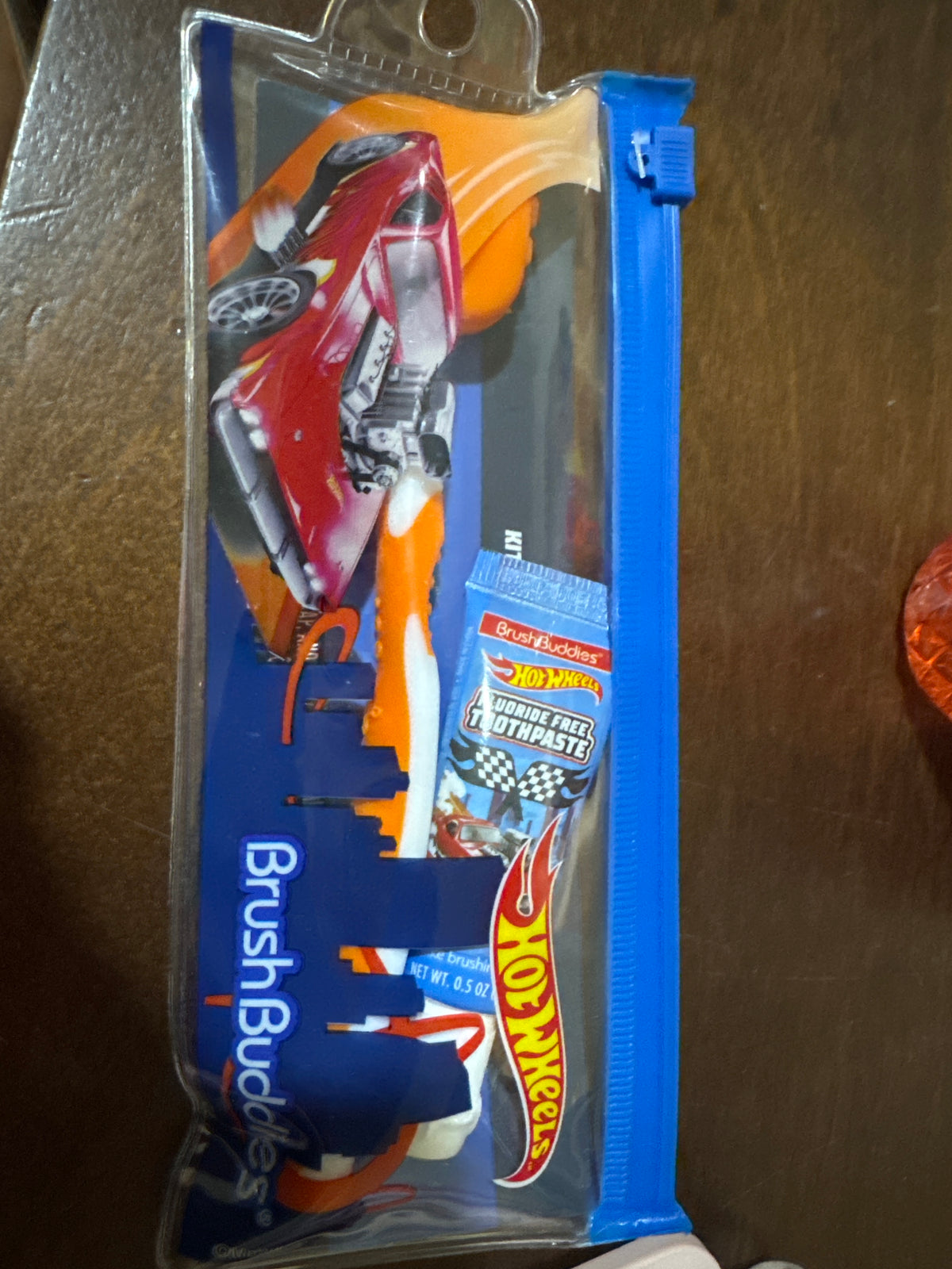 Brush Buddies Set Cepillo Pasta Hotwheels