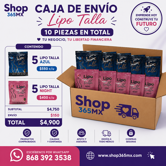 Lipotalla Mayoreo 5 Fórmula Original + 5 Night