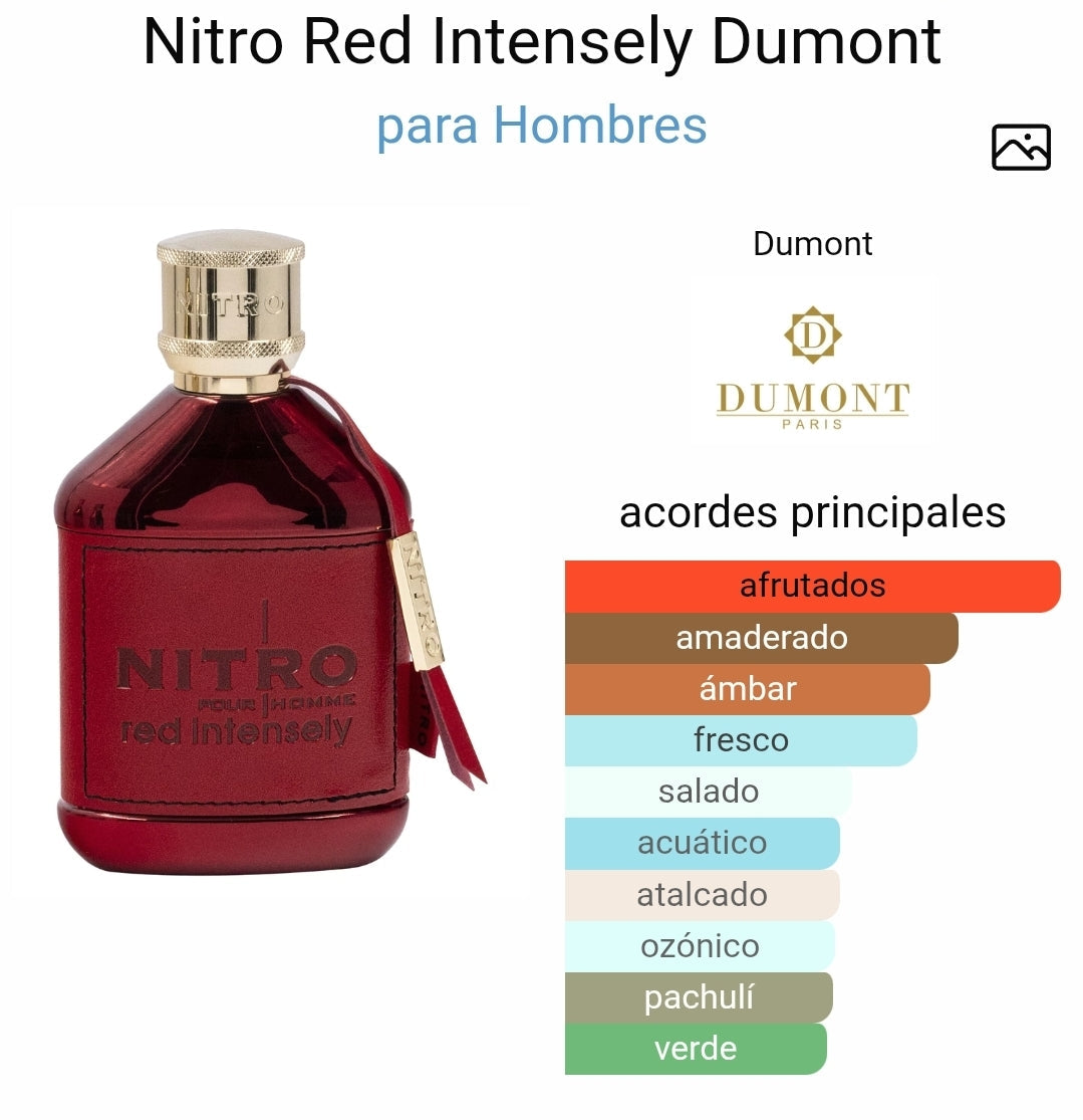 DUMONT PARIS Nitro Red Intensely EDP U 100ML