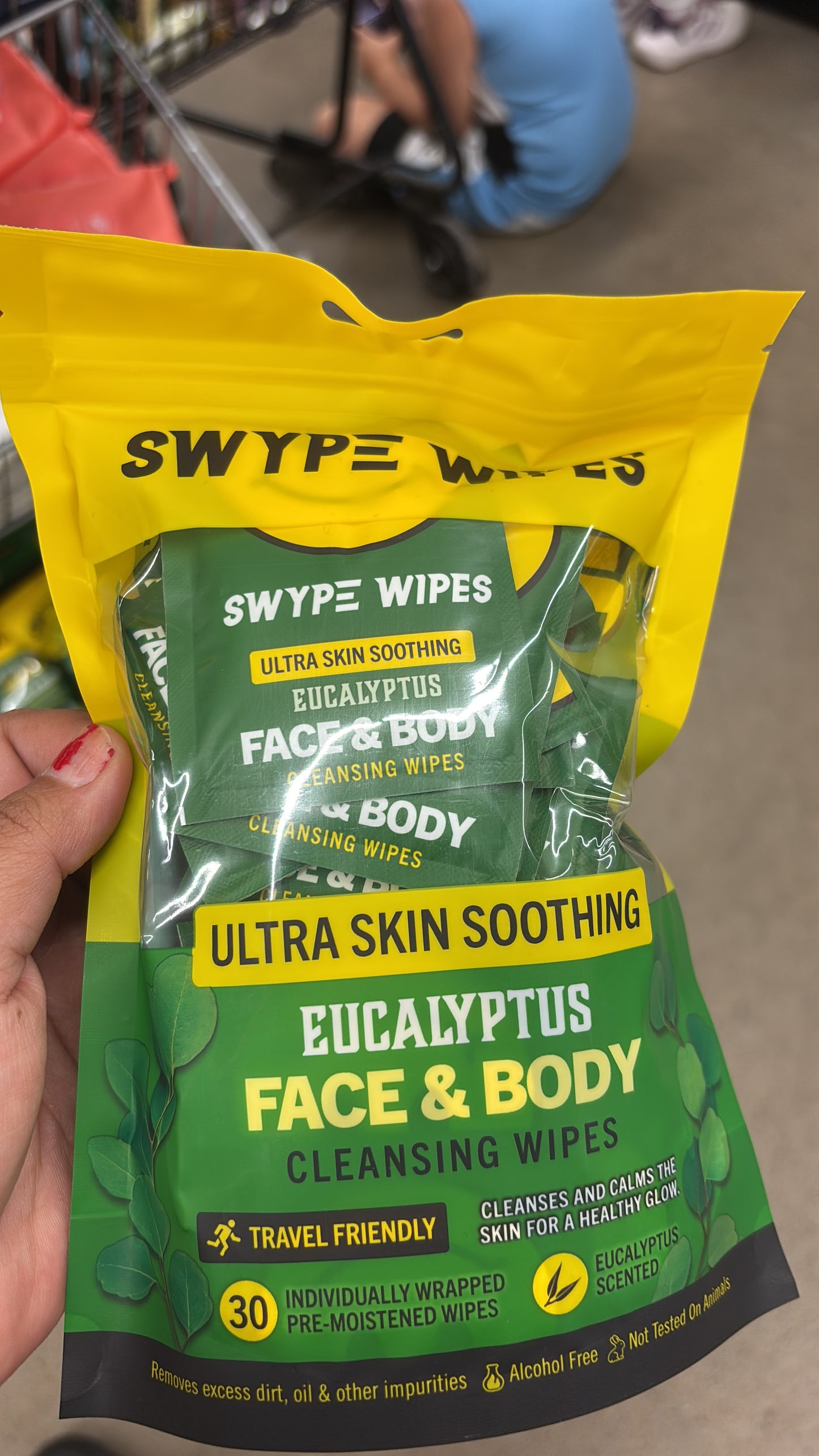 Swype Wypes Eucalyptus Face & Body