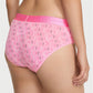 Victoria’s Secret Bikini Panty Rosa con Estampado Logo All Over