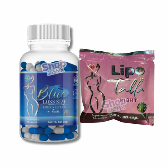 Blue Loss Size + Fuerte más Lipotalla Nigth