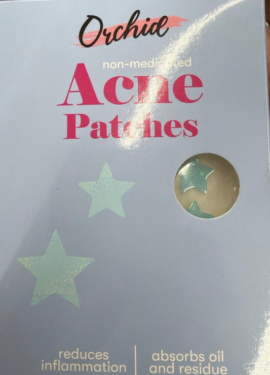 Orchid Acne Patches estrellas