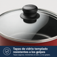Juego de utensilios de cocina antiadherentes Tramontina Primaware de 18 piezas, rojo