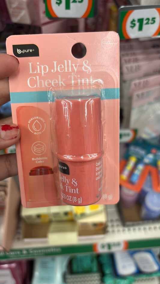 Lip jelly & cheek tint b pure