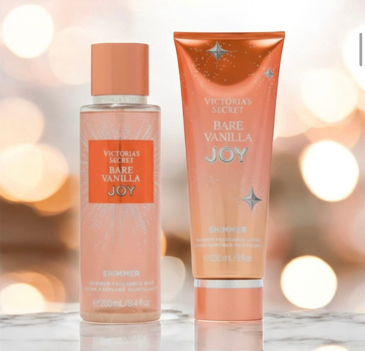 Set Bare Vanilla JOY Shimmer de Victoria’s Secret