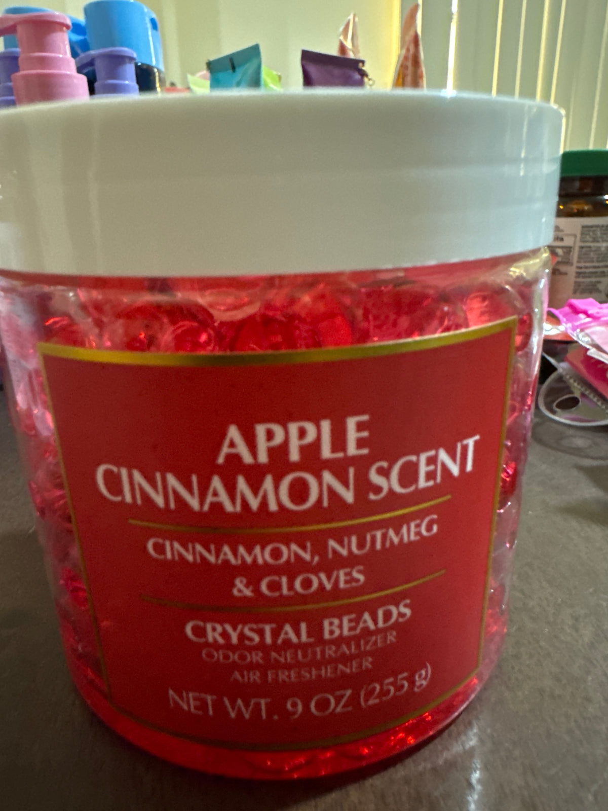Crystal Beads Apple Cinnamon Scent