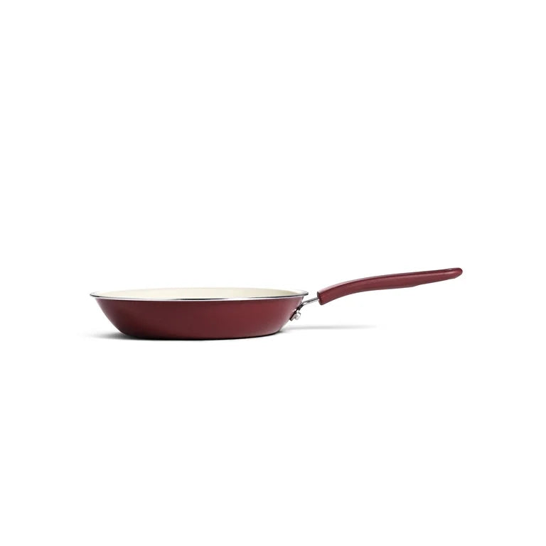 Tramontina Ceramaware Juego de 3 Sartenes para Freír Antiadherentes de Cerámica (8 Pulgadas, 9.5 Pulgadas y 11 Pulgadas) Vino