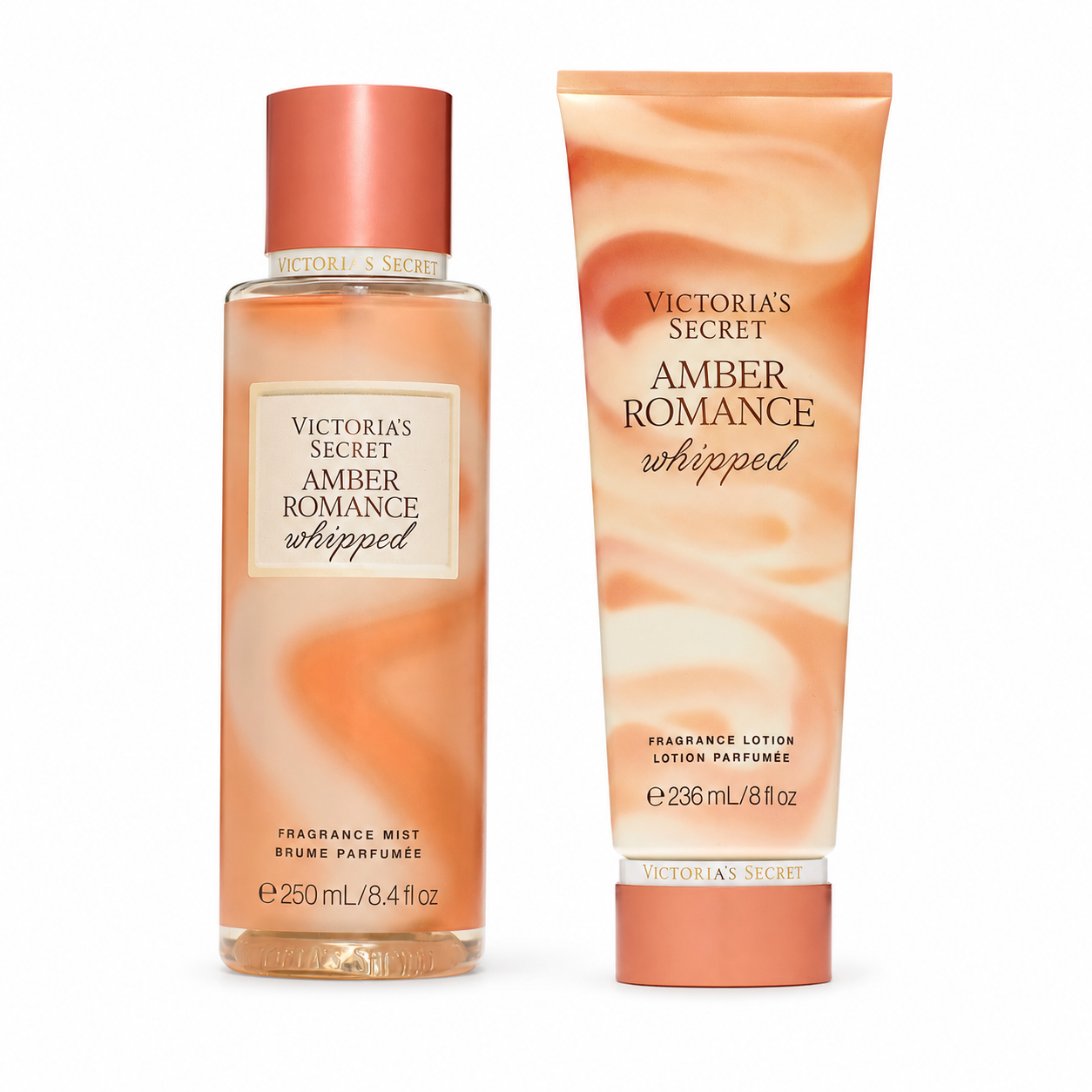 Set Amber Romance Whipped Victoria’s Secret Bruma + Loción Original