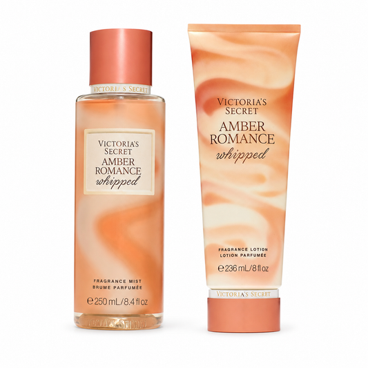 Set Amber Romance Whipped Victoria’s Secret Bruma + Loción Original