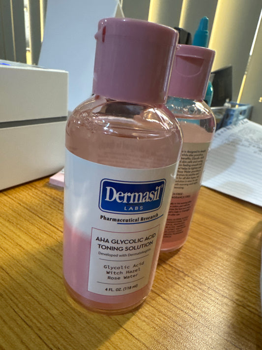 Dermasil labs Aha Glycolic Acid Toning Solution