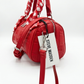STEVE MADDEN Bellamy Barrel Red – Statement Bag