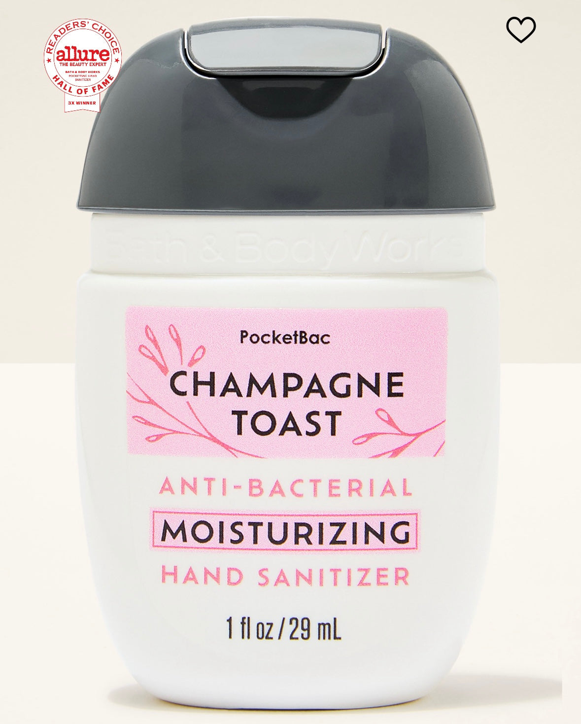 Champagne Toast Moisturizing PocketBac Hand Sanitizer