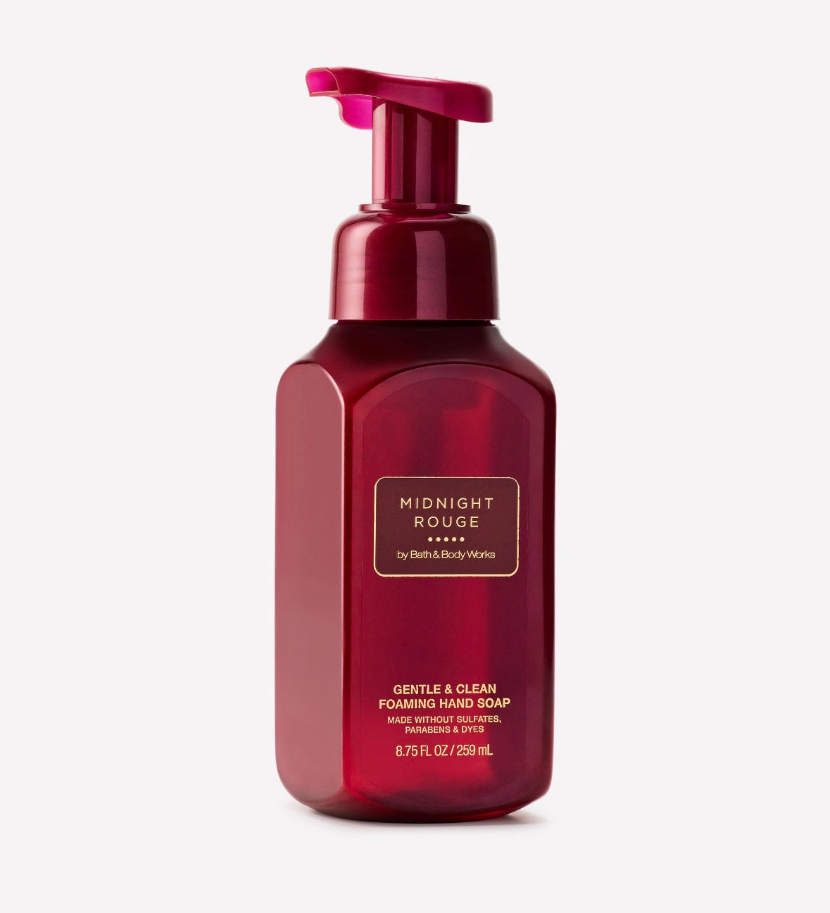 ❤️ Bath & Body Works Midnight Rouge Jabón de Manos en Espuma 259 ml