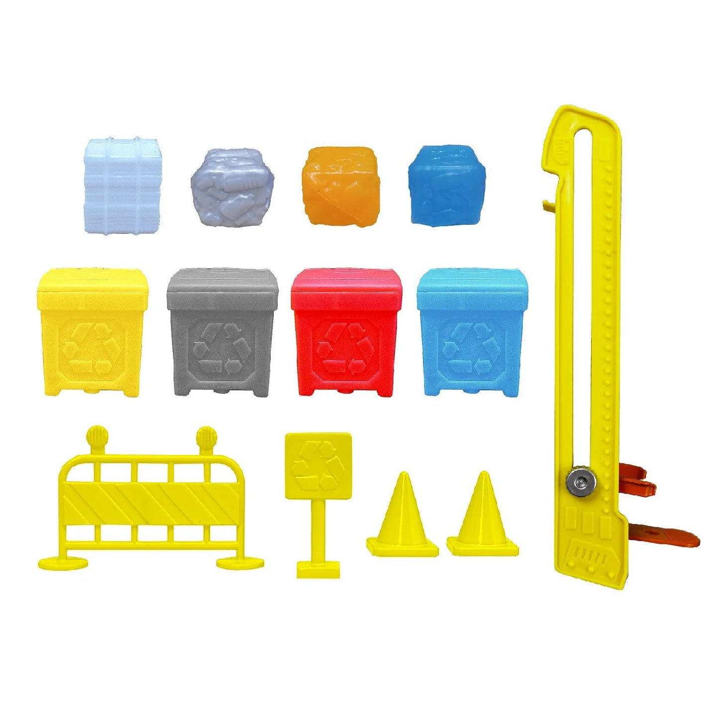 Kid Connection Juego de Camión de Reciclaje 16 Piezas