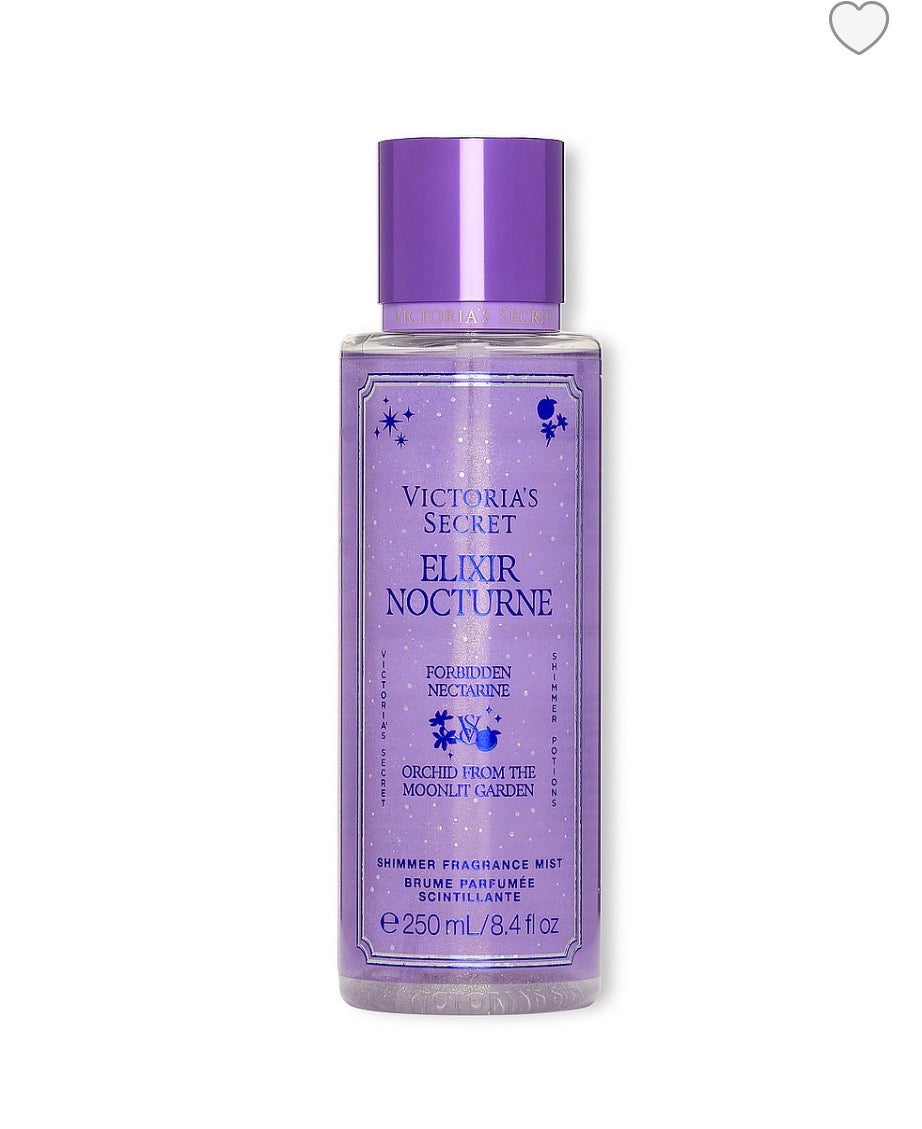 Victoria’s Secret Elixir Nocturne Shimmer Fragrance Mist 250 ml | Forbidden Nectarine & Orchid