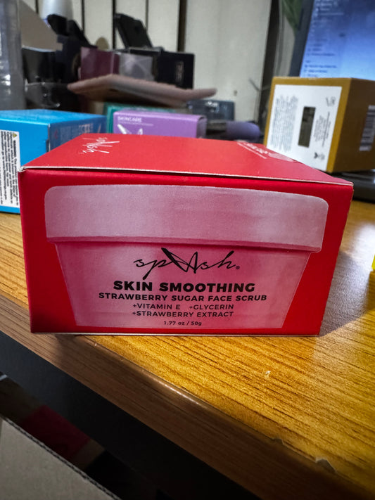 Spash Skin Smoothing Strawberry sugar face scrub