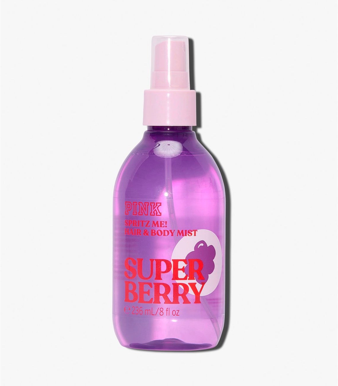 PINK Super Berry Spritz Me! Hair & Body Mist 236 ml – Victoria’s Secret