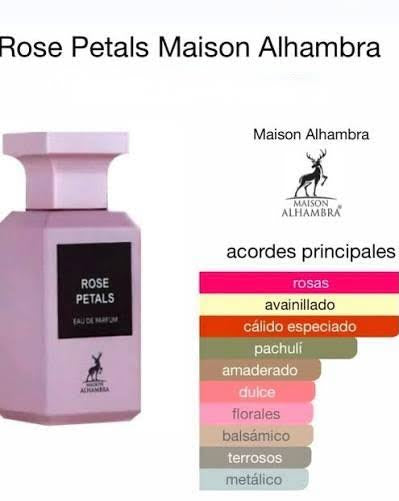 MAISON ALHAMBRA ROSE PETALS M EDP 100ML