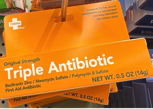 Thera plus triple antibiotic