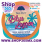 Tree Hut Blue Lagoon Shea Sugar Cuerpo Exfoliante E Hidratante Exfoliante, 18 Oz..