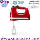 KitchenAid Mezclador de Mano 3 Velocidades, Imperio Rojo, KHM312