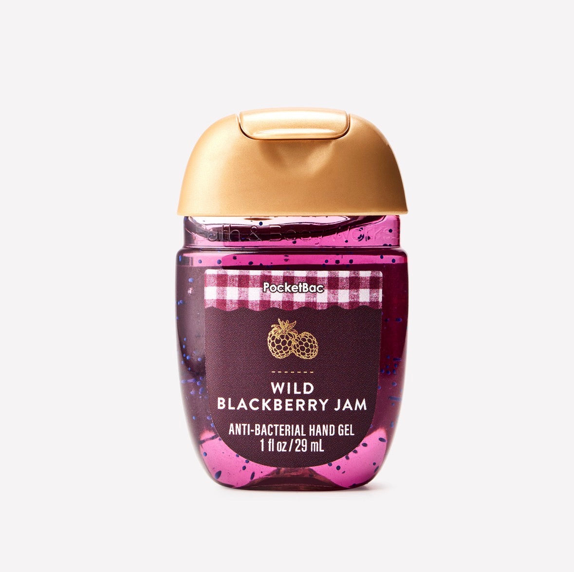 Bath & Body Works Wild Blackberry Jam PocketBac – Gel Antibacterial 29 mL 🫐🍯